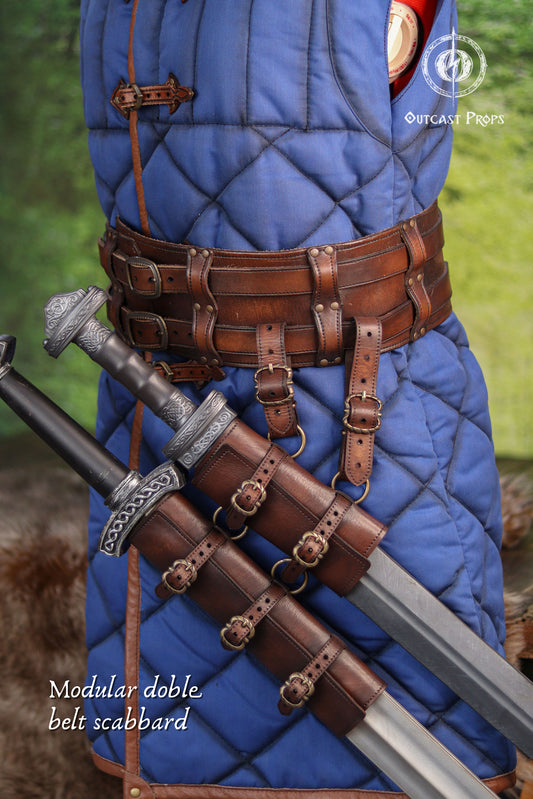 Double Modular Belt Scabbard
