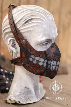 Zombie Leather Face Mask