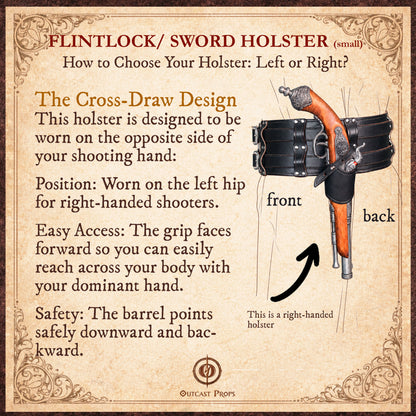 Flintlock Holster or Small Sword Frog