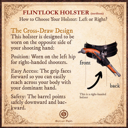 Flintlock Pirate Holster Ornated