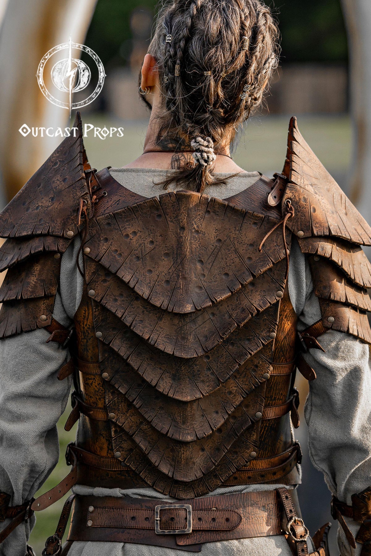 Dragon scale leather chestplate body armor for larp cosplay fantasy warrior costume barbarian armor medieval armor for men viking armor