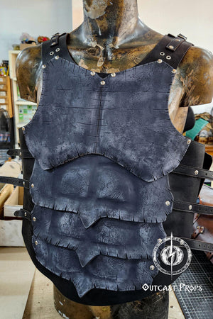 Dragon scale leather chestplate body armor for larp cosplay fantasy warrior costume barbarian armor medieval armor for men viking armor