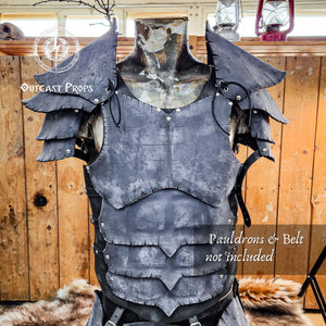 Dragon scale leather chestplate body armor for larp cosplay fantasy warrior costume barbarian armor medieval armor for men viking armor