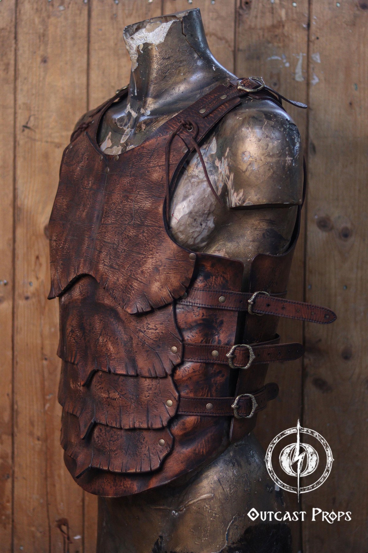 Dragon scale leather chestplate body armor for larp cosplay fantasy warrior costume barbarian armor medieval armor for men viking armor