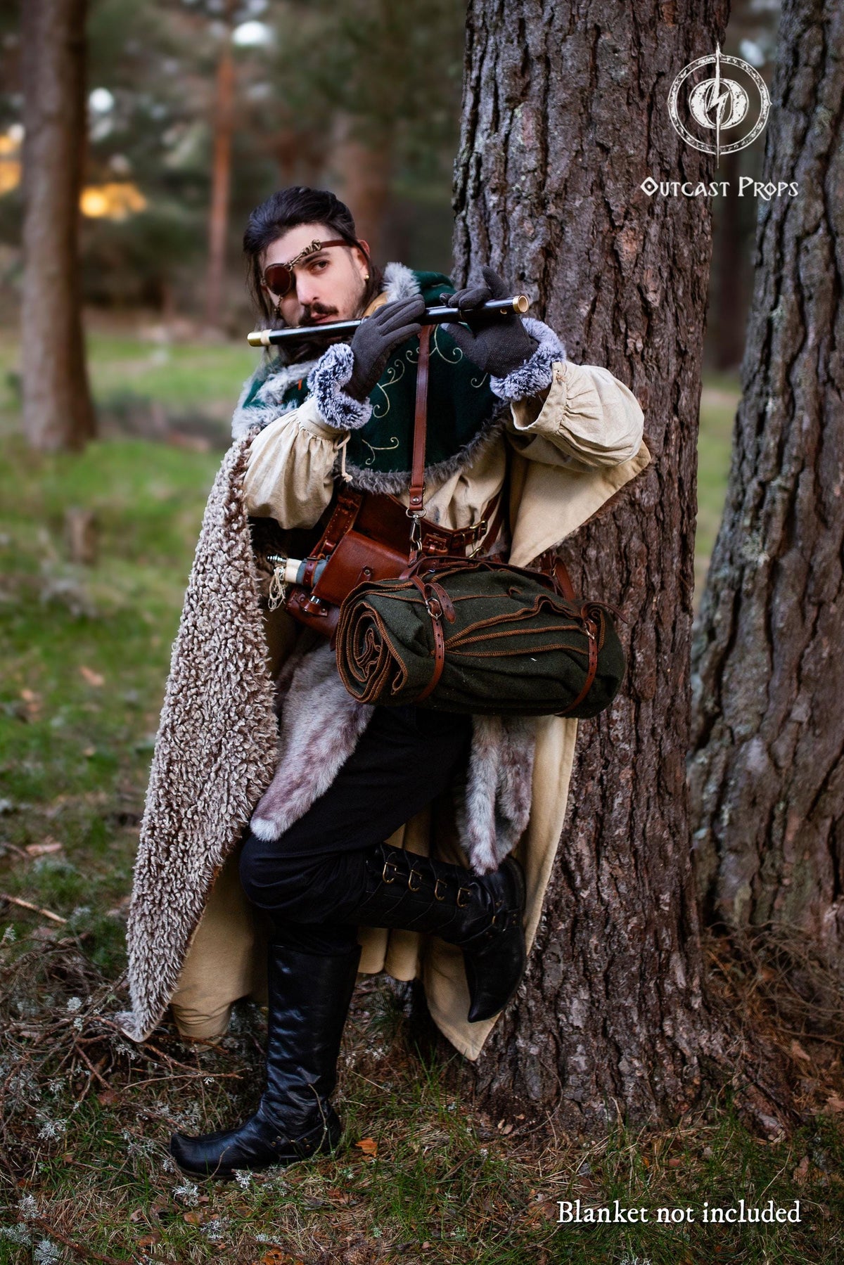 Leather Bedroll Carrier Strap Bushcraft Blanket Harness Camping Roll Holder Shoulder Sling LARP Medieval Outdoor Gear Handmade Camp Gift