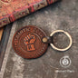 D&D Aligment Leather keyring