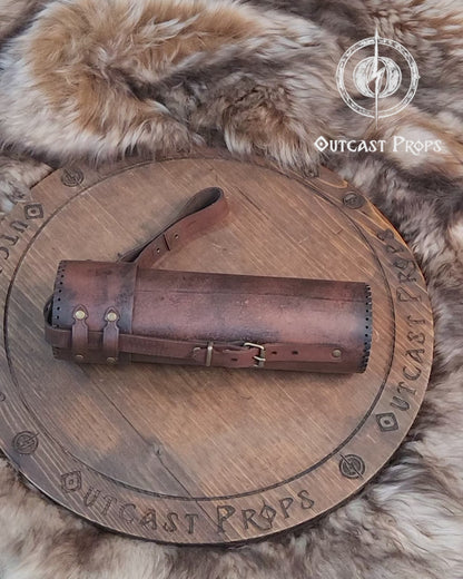Leather Scroll Case