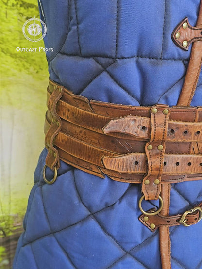 Pirate Veteran Leather Belt