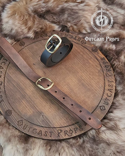 30 Plain leather belt