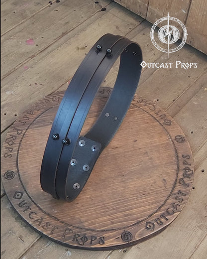 Darth Nihilus Leather Belt, Star Wars Cosplay, Champions of the force, Sith Knight
