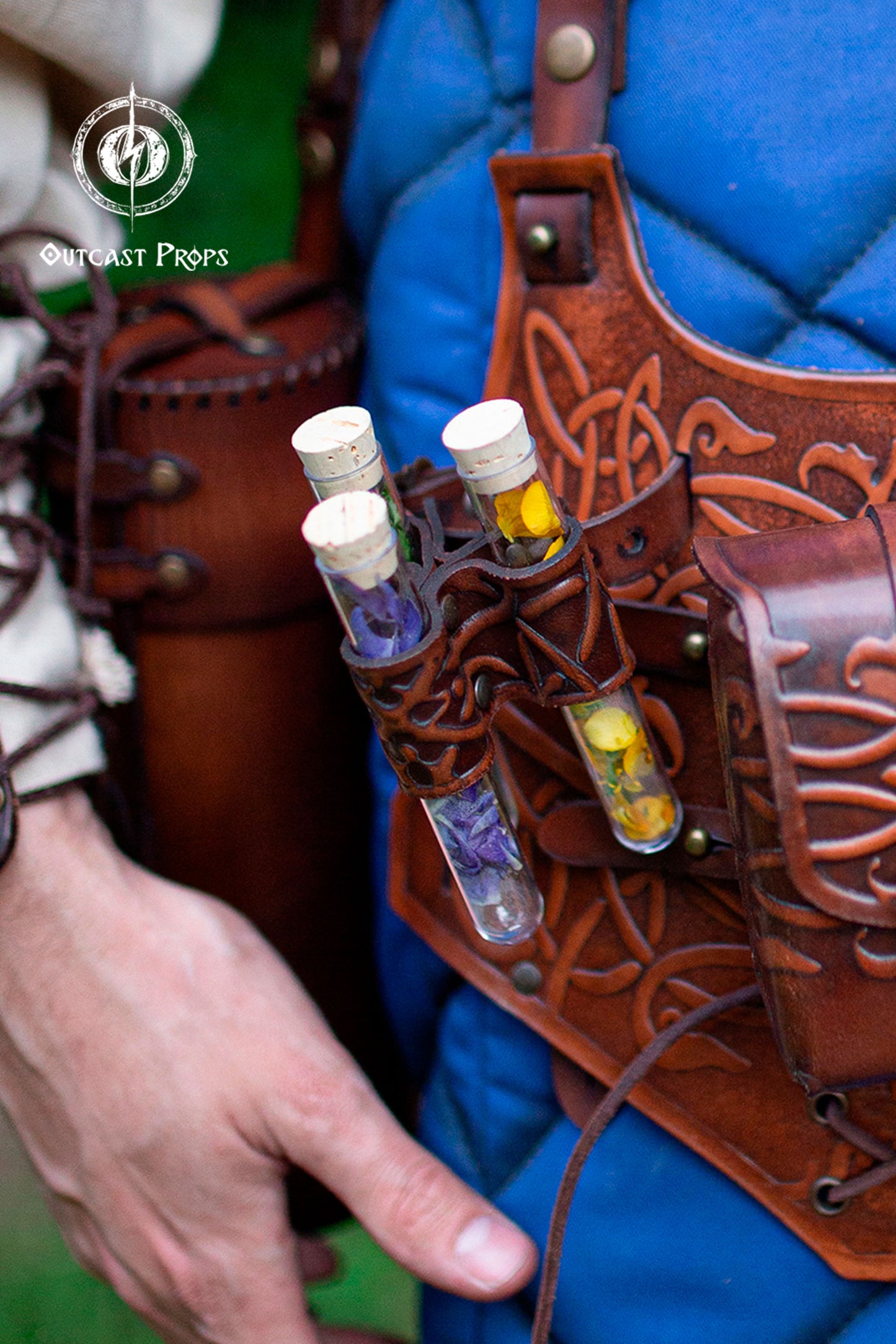 Leather Potion Vial Holder