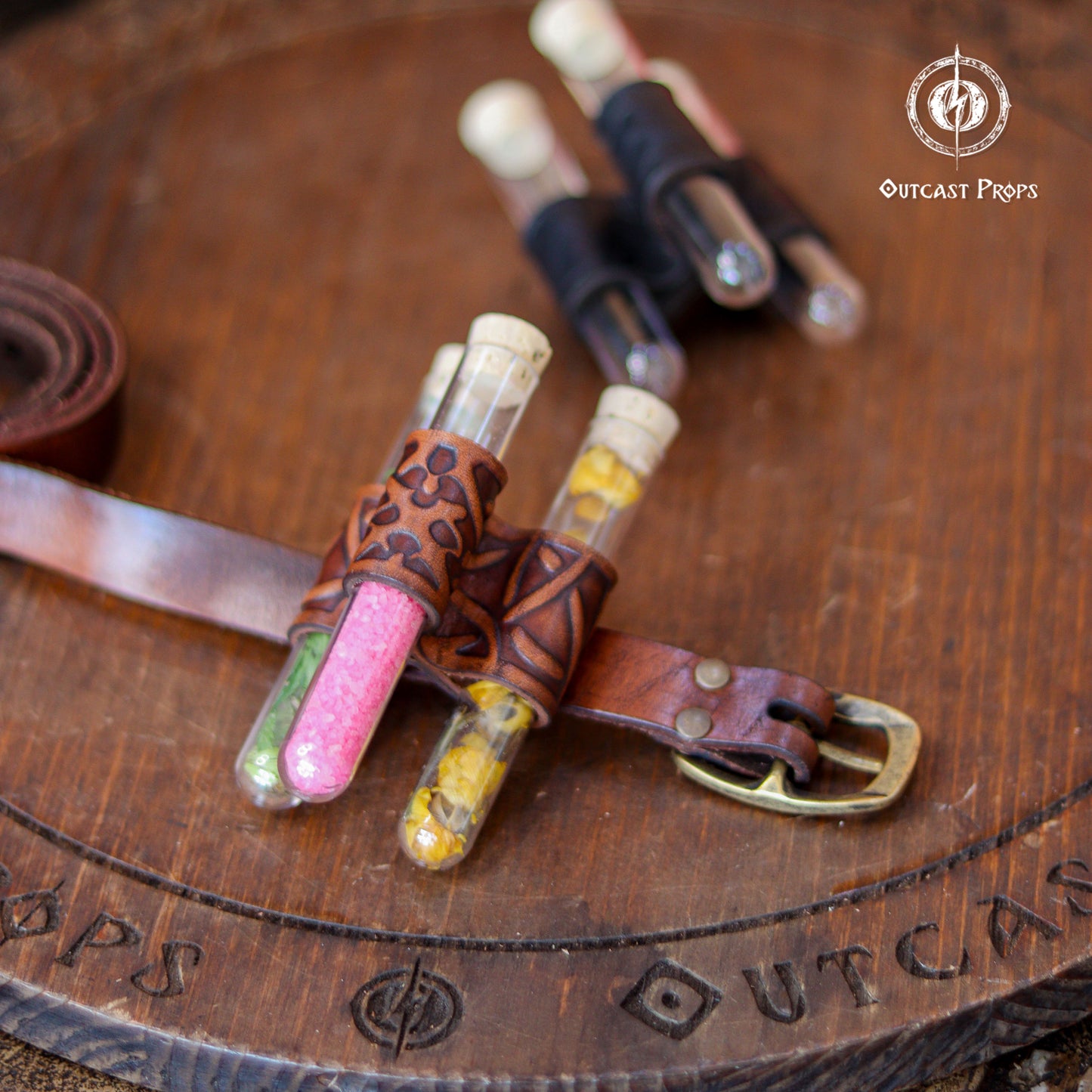 Leather Potion Vial Holder