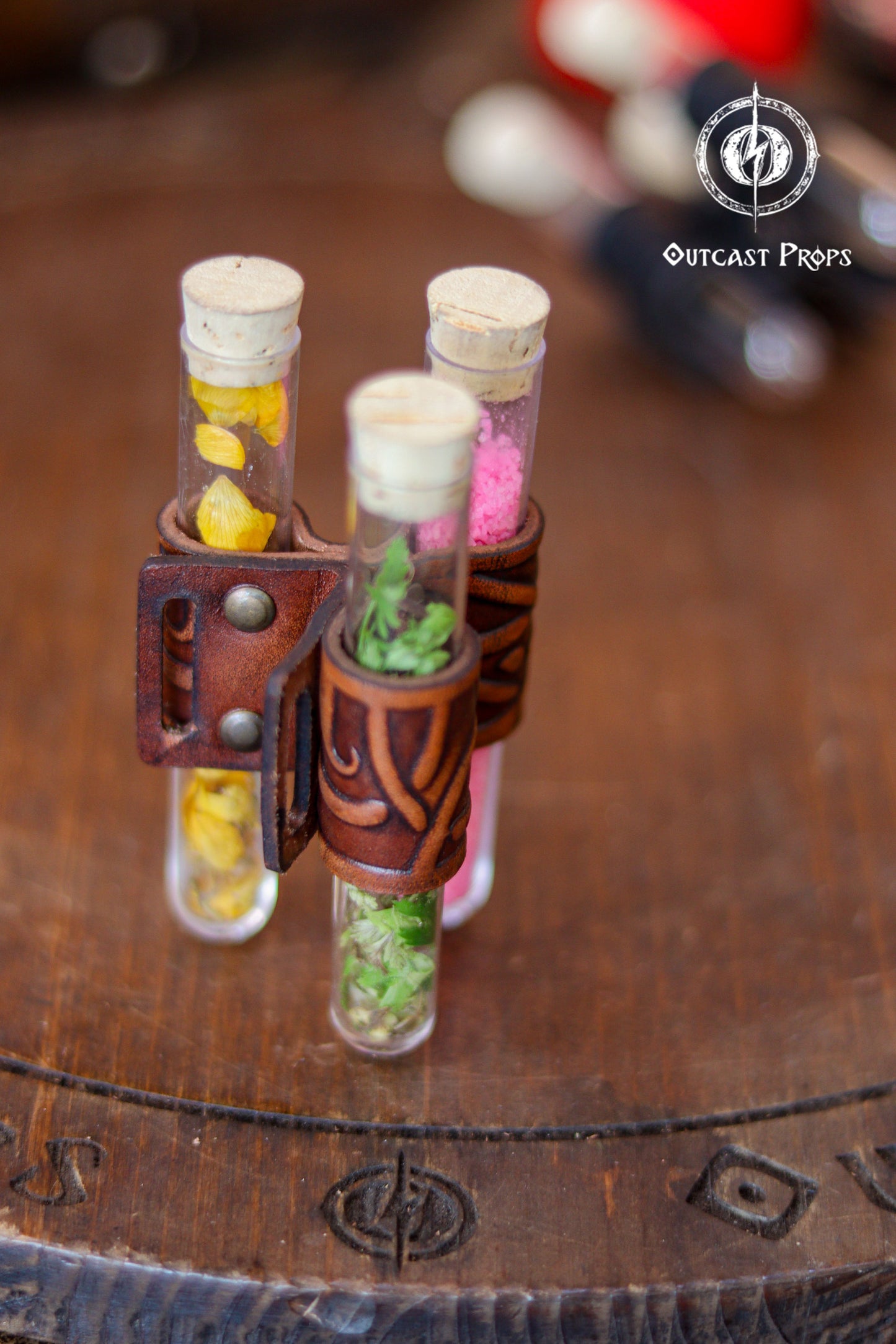 Leather Potion Vial Holder