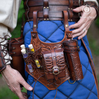 Leather Potion Vial Holder