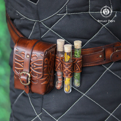 Leather Potion Vial Holder
