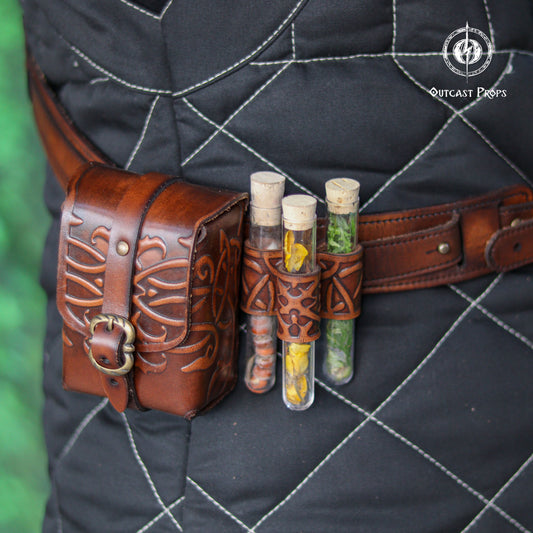 Leather Potion Vial Holder