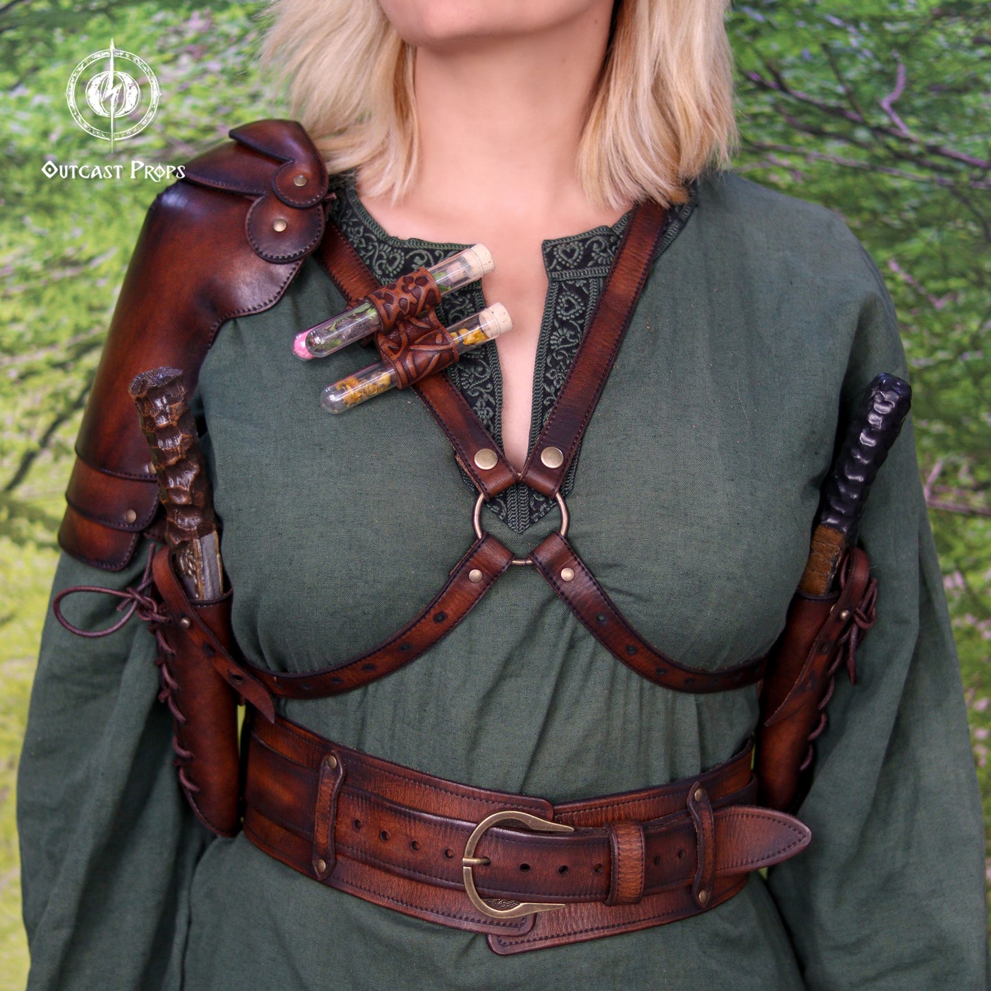 Leather Potion Vial Holder