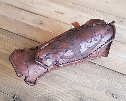 Skyrim Imperial leather Gauntlets