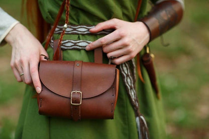 Medieval Leather Hip Bag