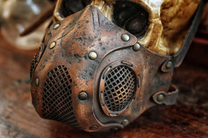 Rage Leather Face Mask
