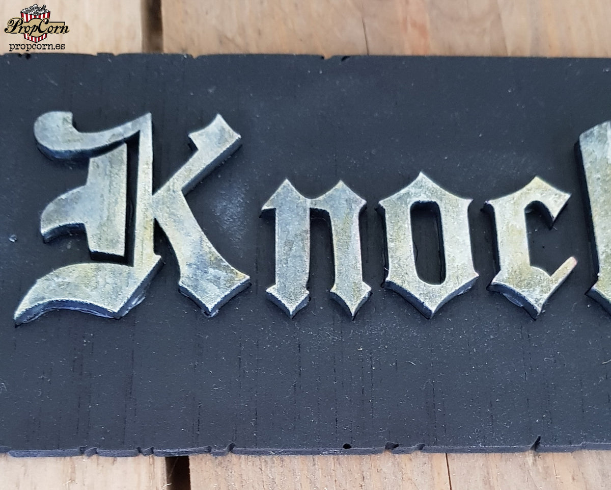 Knockturn Alley Wood Sign