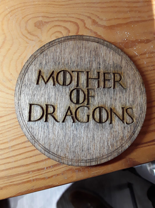 Coaster GoT - Mother Of Dragons
