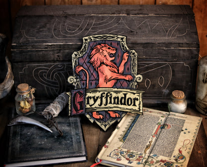 Gryffindor Wood Sign