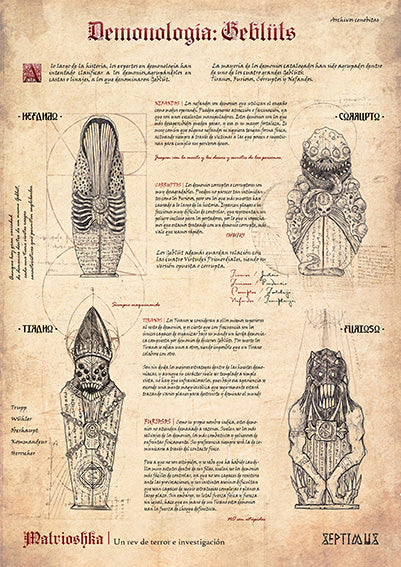 Lámina conmemorativa MATRIOSHKA: Babushkas Geblüt