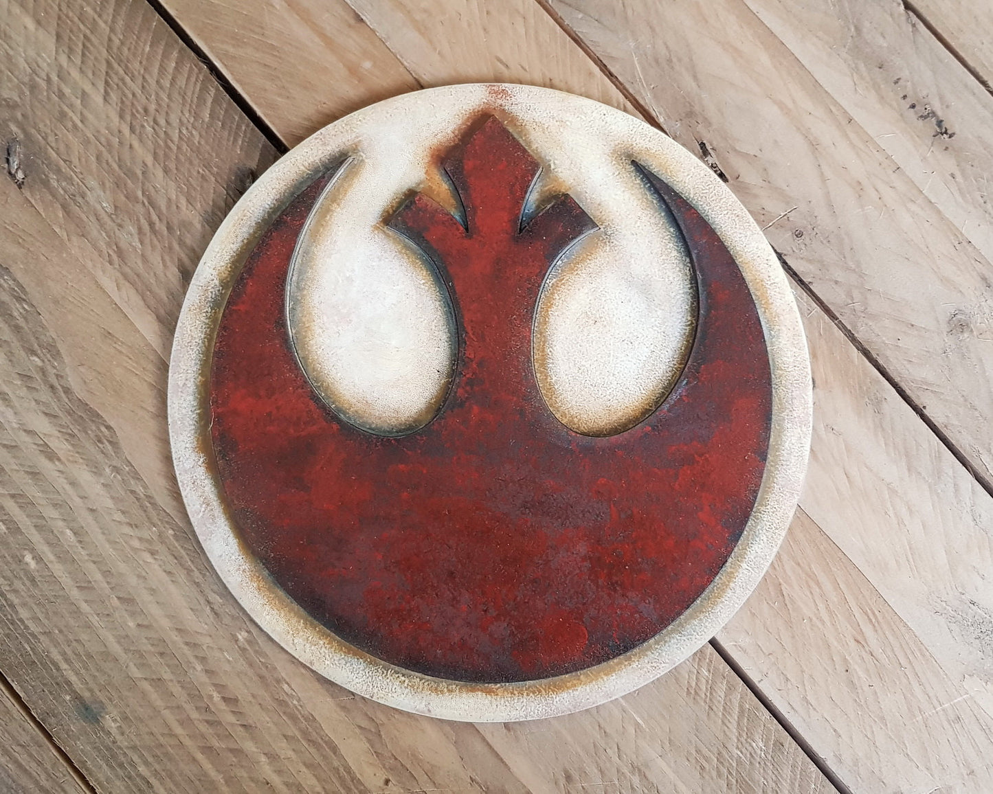 STAR WARS Rebel Alliance logo. Wood Sign.
