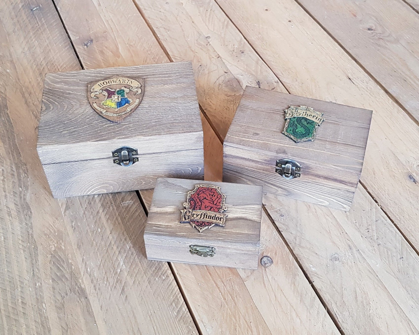 Wood Potions box House GRYFFINDOR.