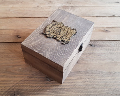 Wood Potions box OLLIVANDERS.